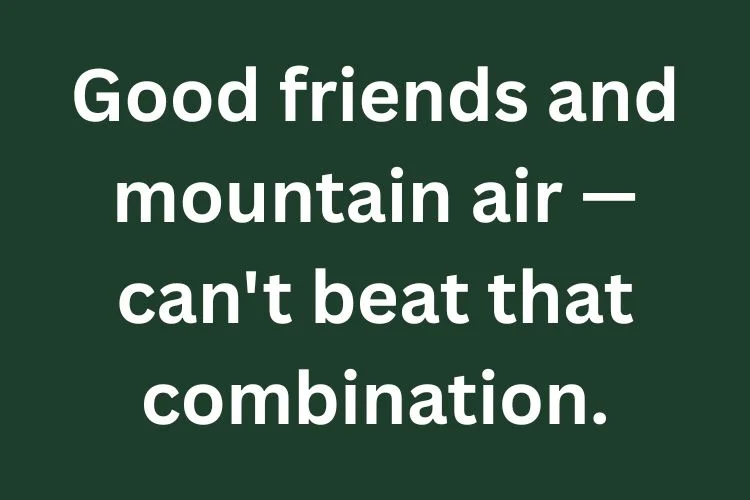 Baguio Captions with Friends