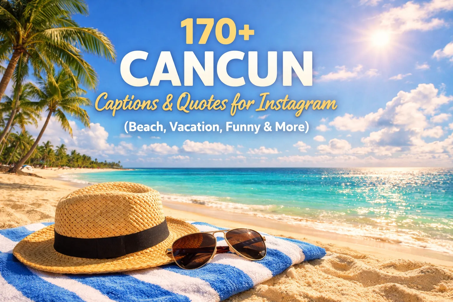 170+ Cancun Captions & Quotes for Instagram (Beach, Vacation, Funny & More)