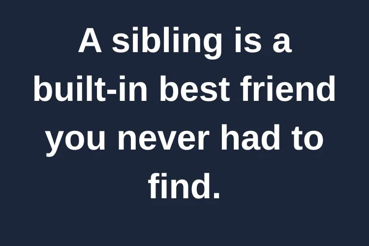 Sweet and Cute Brother Sister Captions