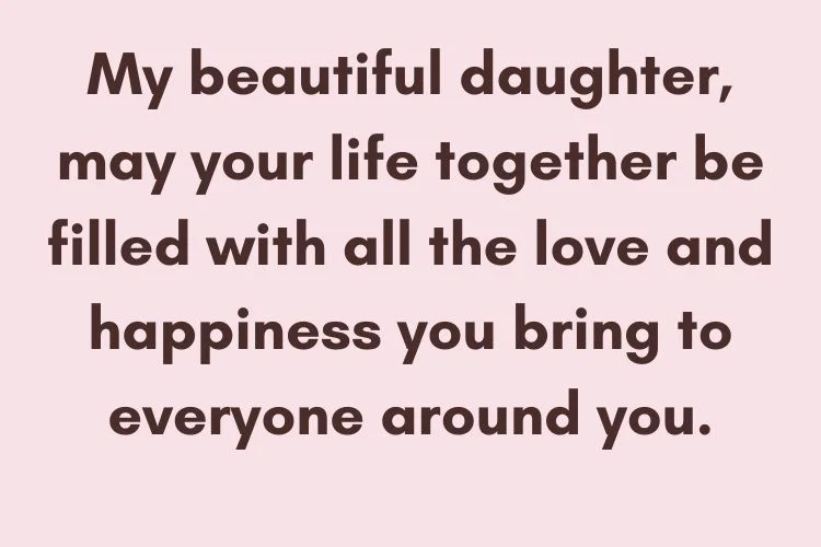 Engagement Wishes for a Daughter
