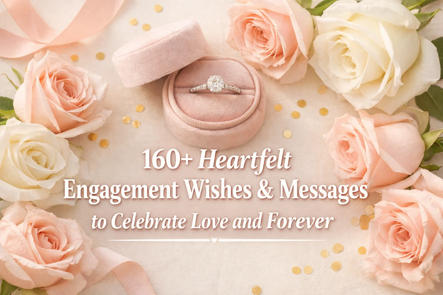 160+ Heartfelt Engagement Wishes & Messages to Celebrate Love and Forever