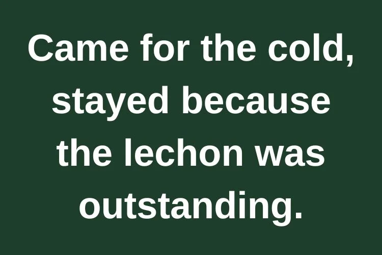 Funny Baguio Captions for Instagram