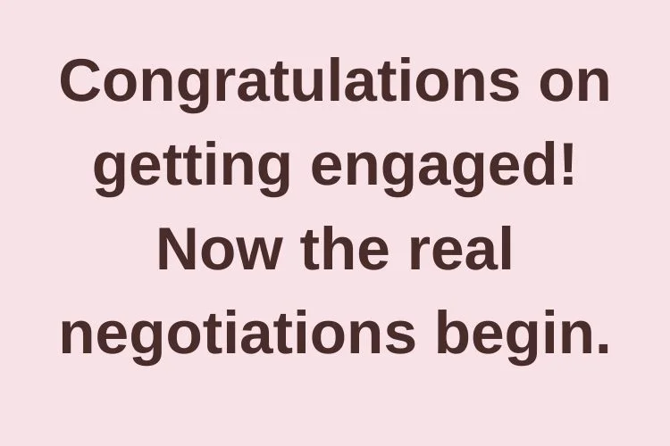 Funny Engagement Wishes