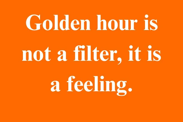 Evening Sky & Golden Hour Captions