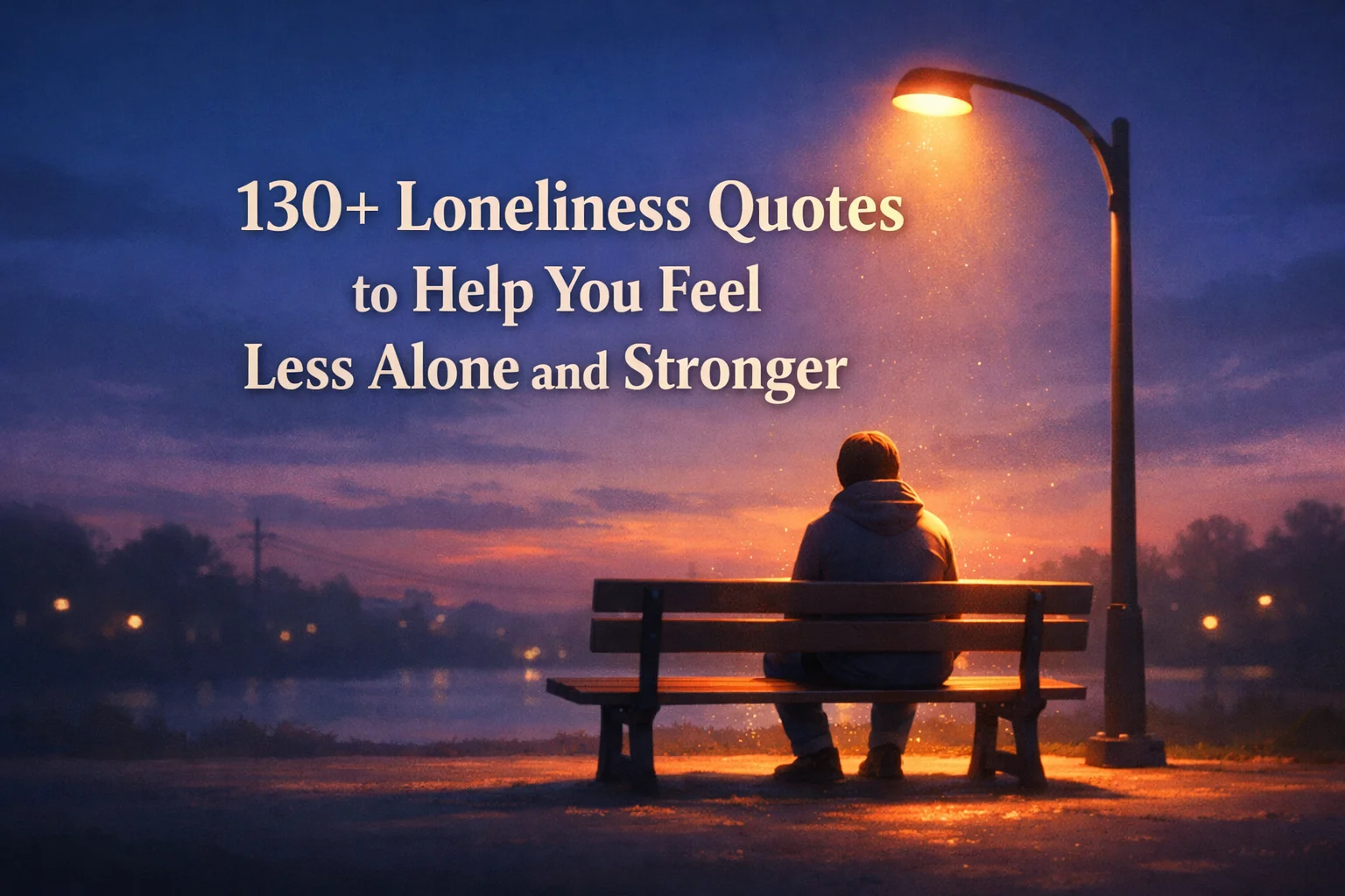 130+ Loneliness Quotes to Help You Feel Less Alone and Stronger