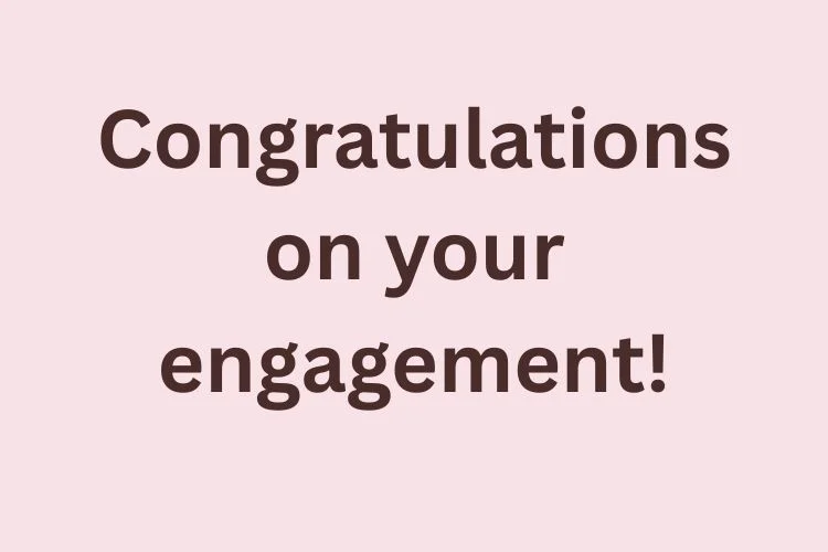 Short Engagement Wishes