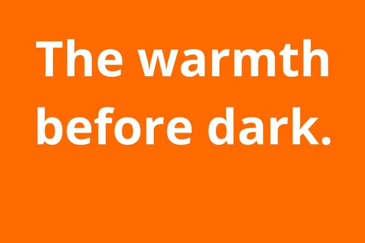 Short Sunset Captions