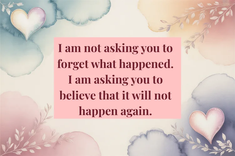 Apology Messages to Win Your Love Back