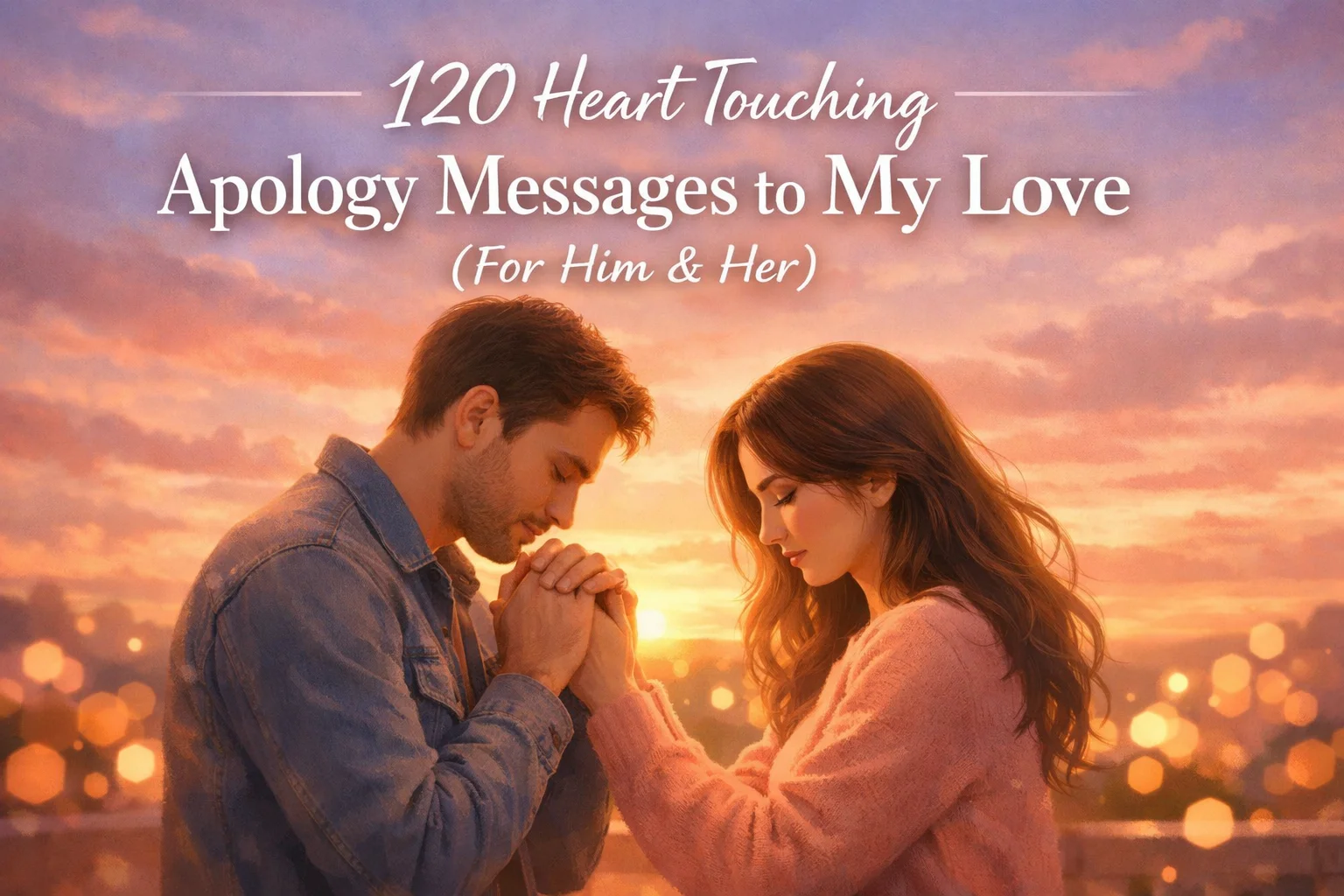 120 Heart Touching Apology Messages to My Love (For Him & Her)