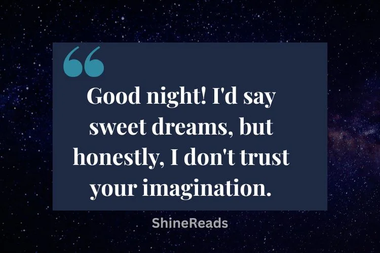 Best Funny Good Night Quotes