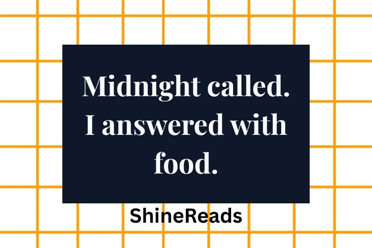 Best Late Night Food Captions for Instagram