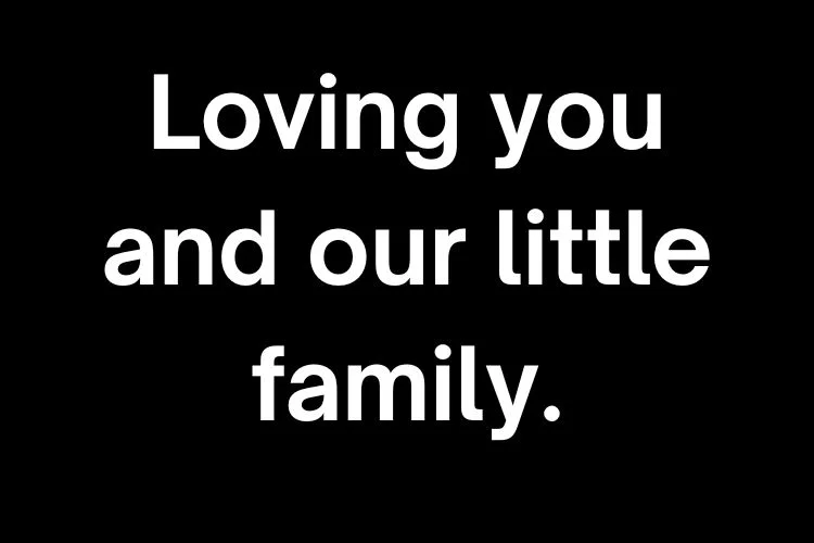 Couple & Parents Love Captions