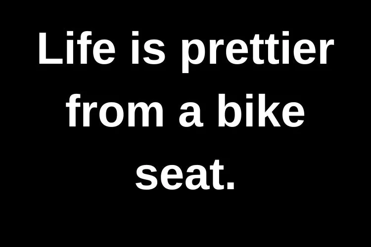 Cute Bike Captions