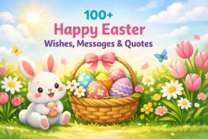 100+ Happy Easter Wishes, Messages & Quotes to Share with Loved Ones