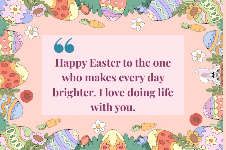 Easter Wishes for Spouses and Partners