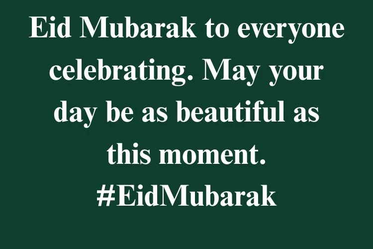 Eid Wishes for Social Media