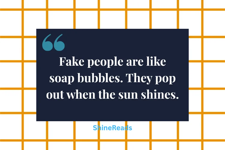 Fake People Quotes