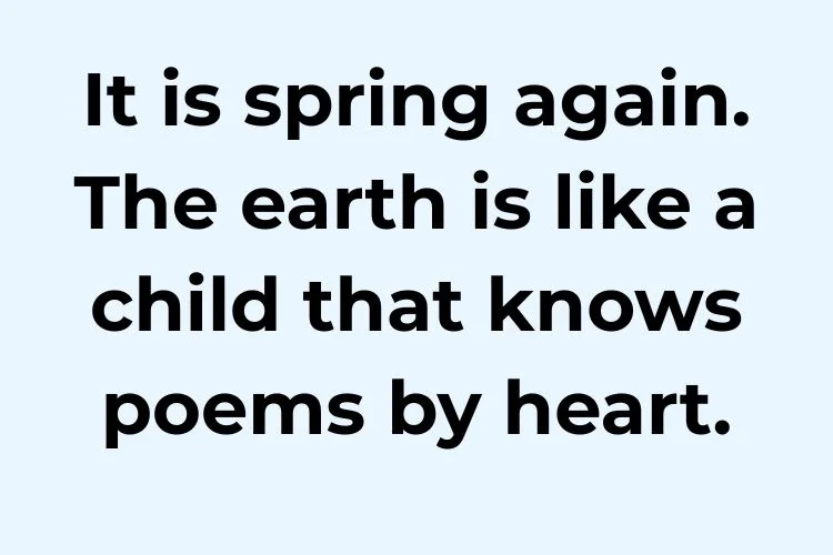 Famous Quotes About April