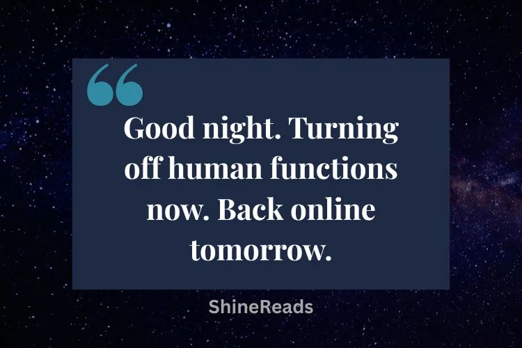 Funny Good Night Texts