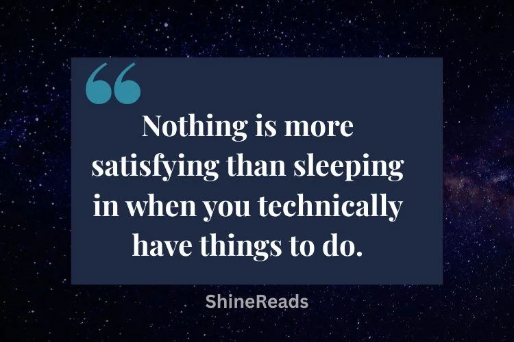 Funny Quotes About Sleep