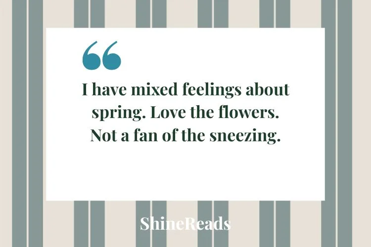 Funny Spring Quotes