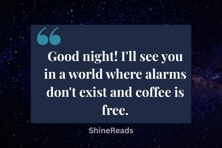Hilarious Good Night Quotes