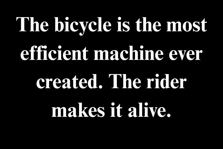 Inspirational Bike Quotes
