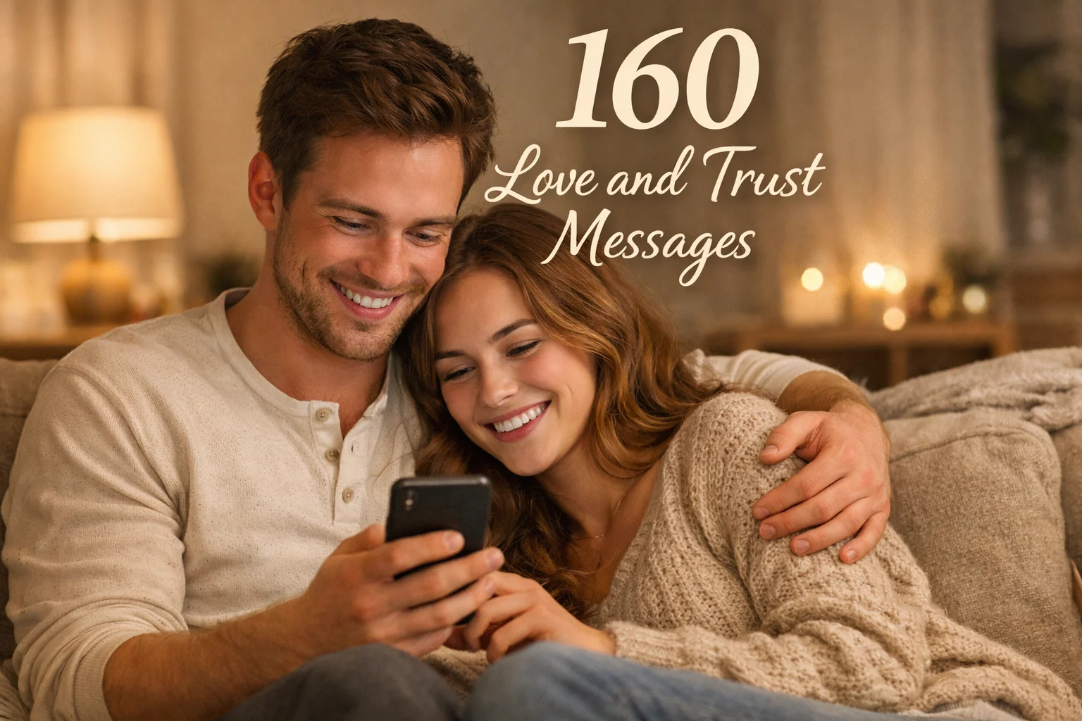 160 Love and Trust Messages (Romantic, Deep & Heart Touching for Him or Her)