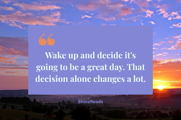 Positive Good Morning Quotes for a Fresh Start
