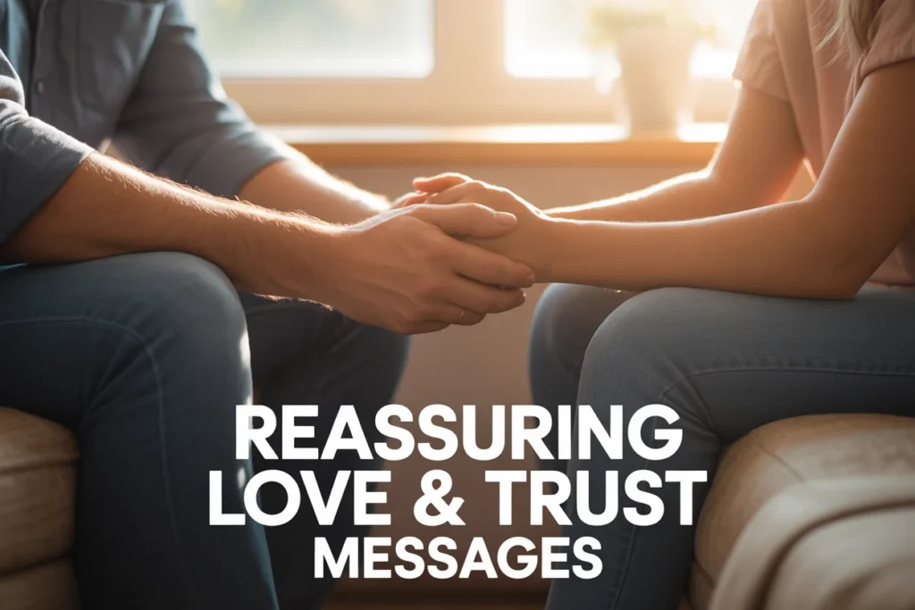 Reassuring Love and Trust Messages