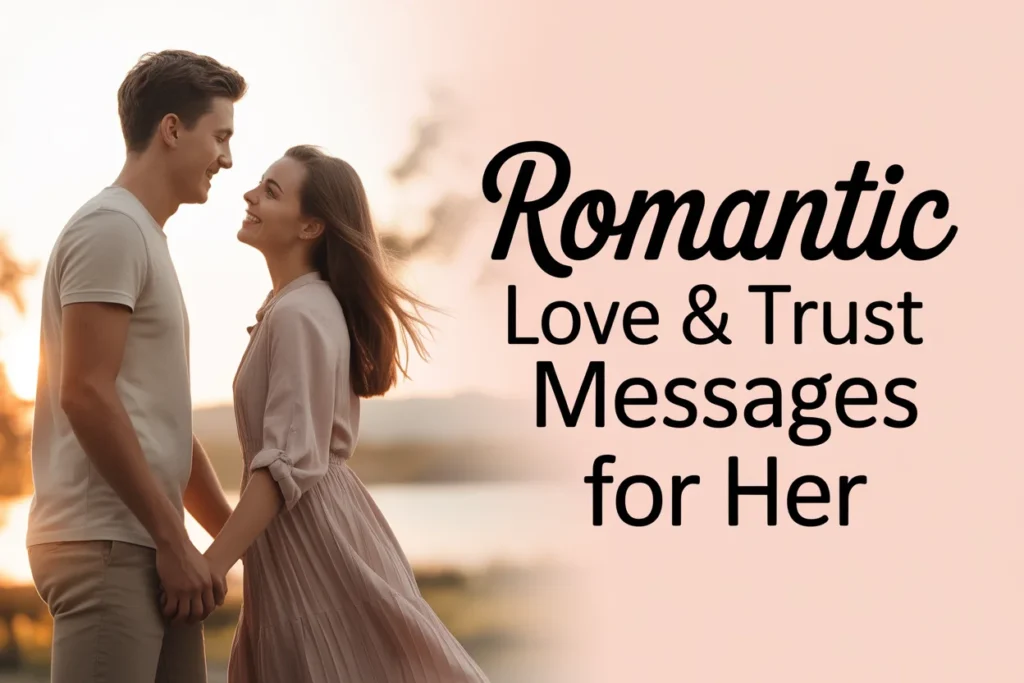 Romantic Love and Trust Messages for Her