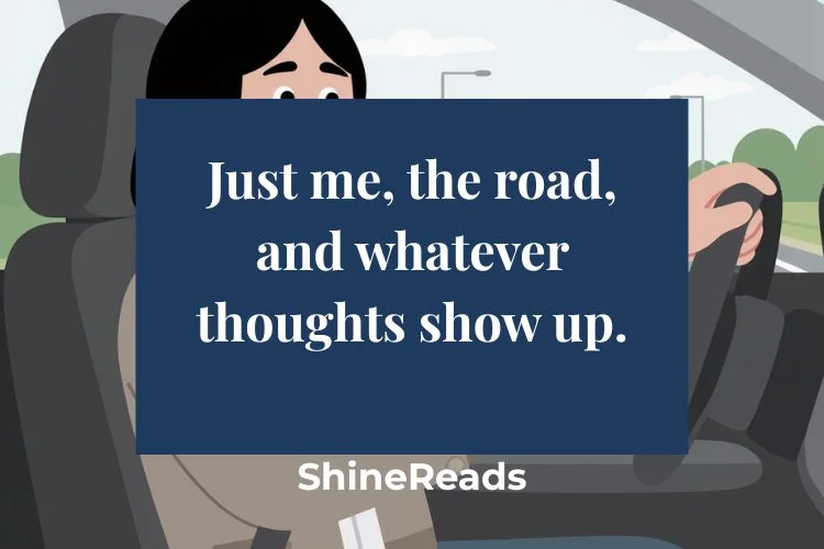 Solo Drive Captions for Instagram