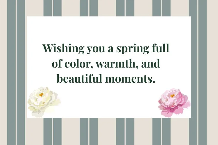 Spring Greetings & Wishes