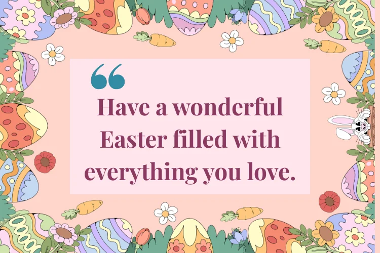 Short and Sweet Happy Easter Wishes