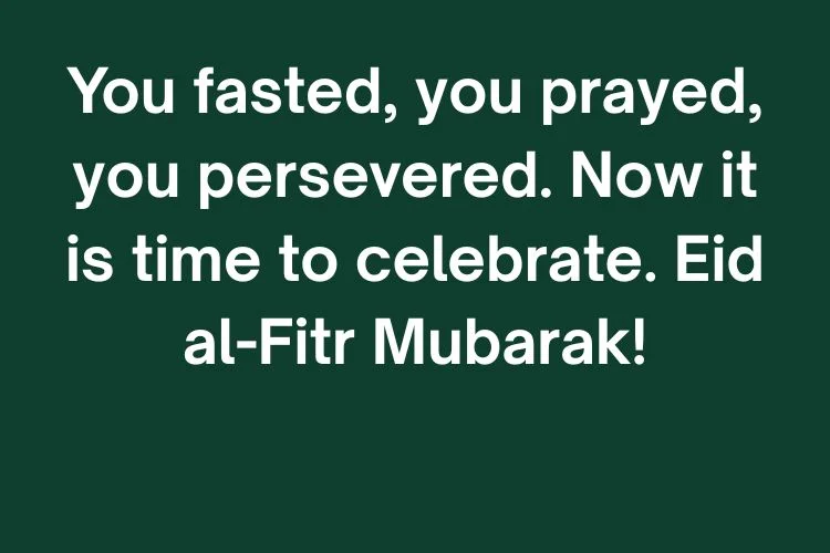 Wishes & Greetings for Eid al-Fitr