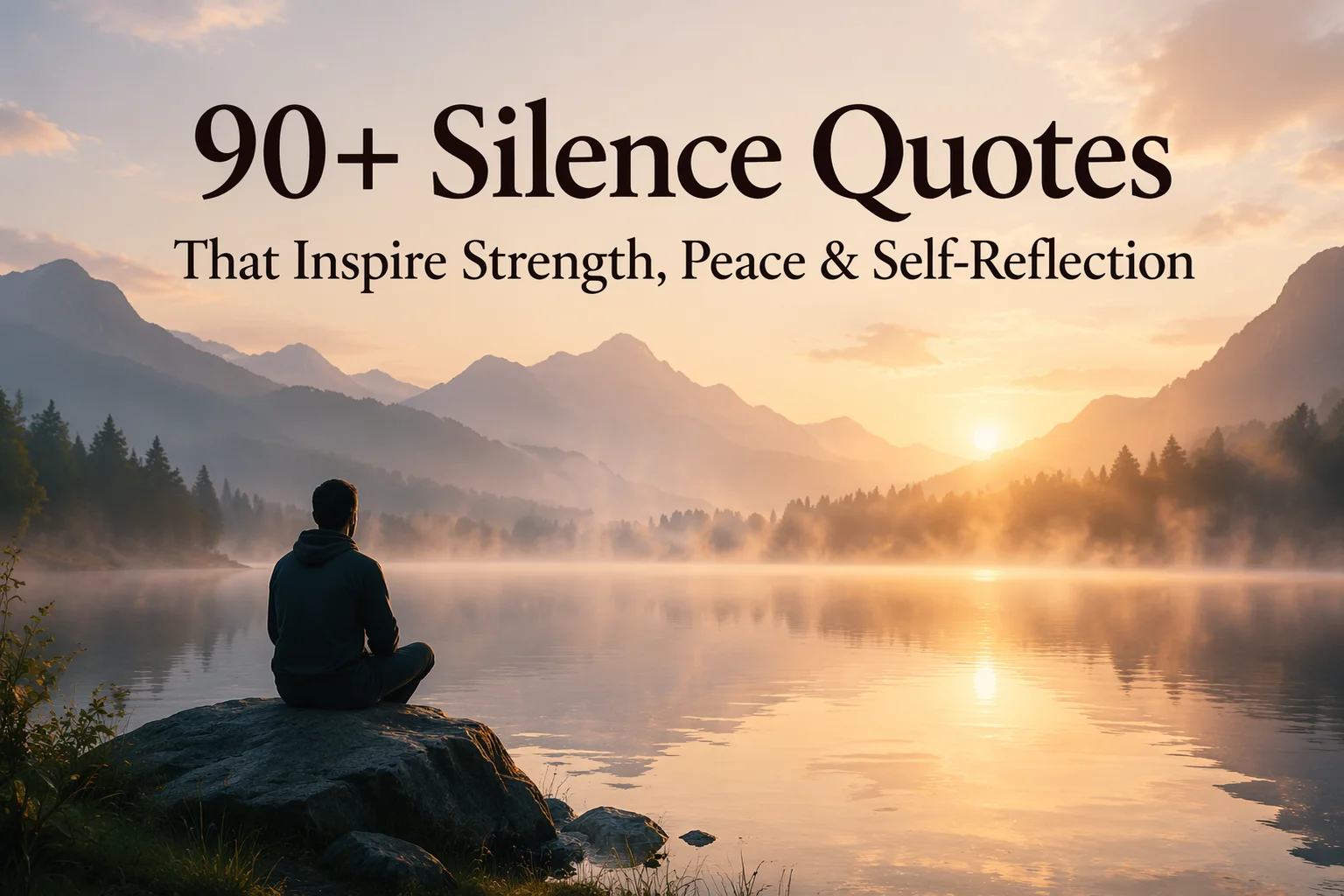 90+ Silence Quotes That Inspire Strength, Peace & Self-Reflection