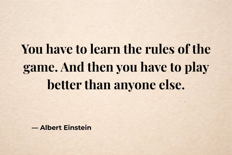 Albert Einstein Quotes About Success