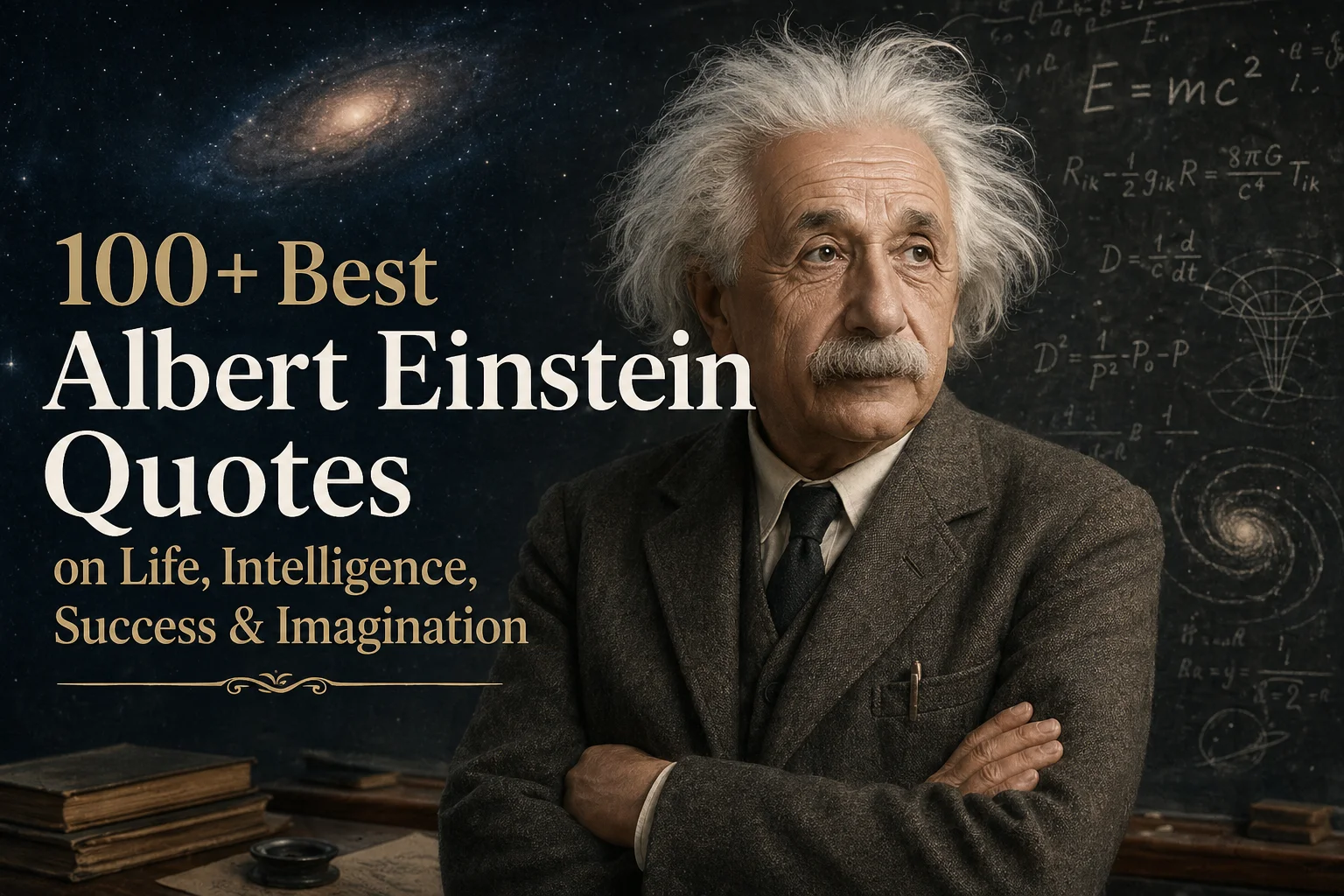 100+ Best Albert Einstein Quotes on Life, Intelligence, Success & Imagination