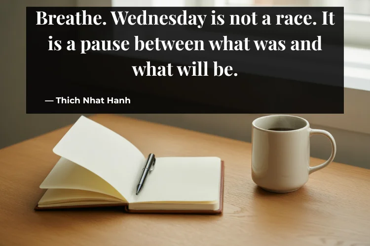 Beautiful Wednesday Quotes for Calm Energy