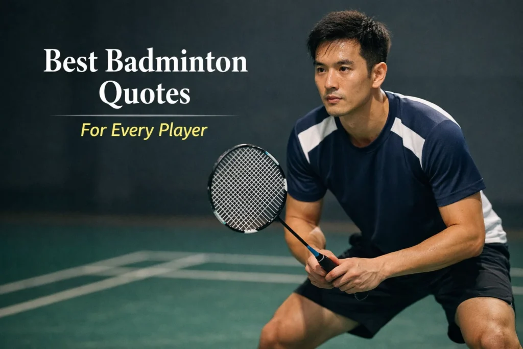 Best Badminton Quotes