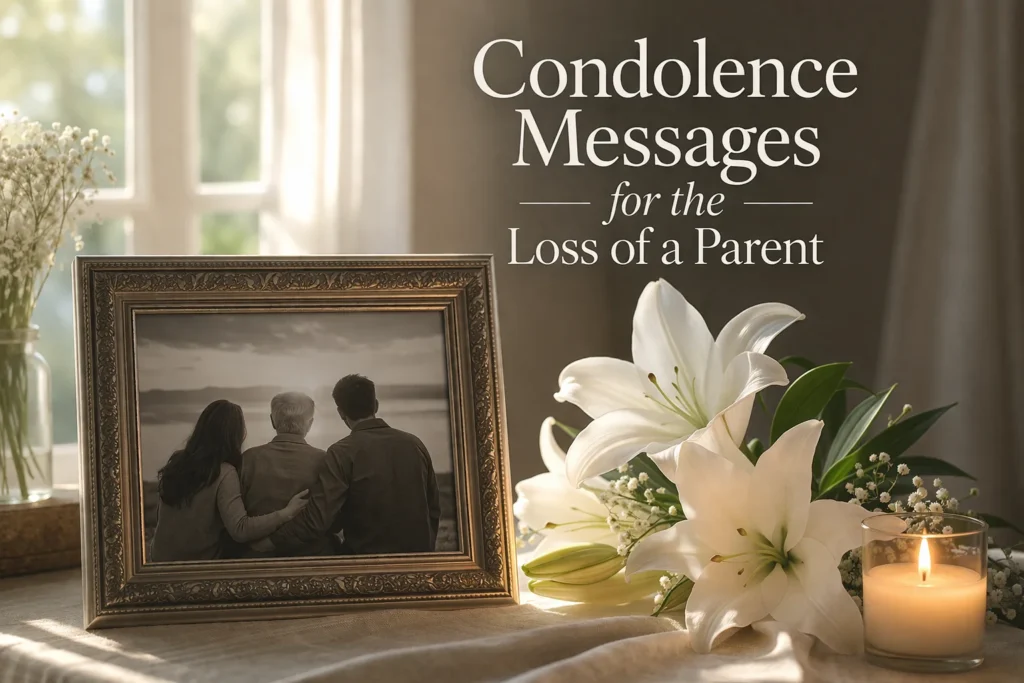 Condolence Messages for the Loss of a Parent