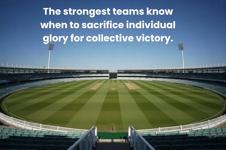 Cricket Quotes About Teamwork & Unity