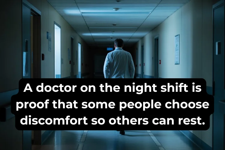 Doctor Quotes About Night Shifts & Hard Work