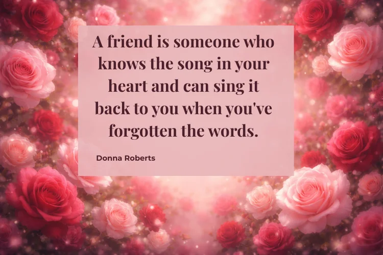Flower Quotes About Friendship