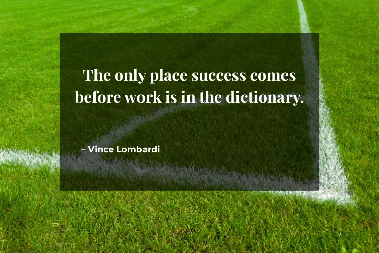 Football Quotes on Success