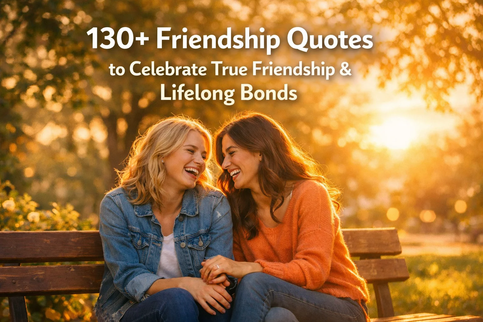 130+ Friendship Quotes to Celebrate True Friendship & Lifelong Bonds