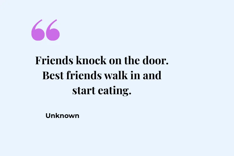Funny & Witty Friendship Quotes