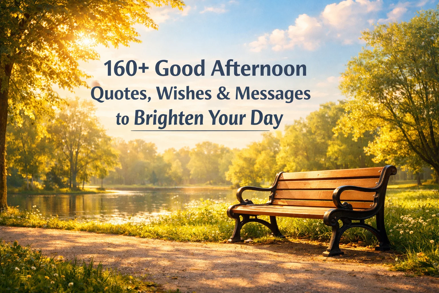 160+ Good Afternoon Quotes, Wishes, and Messages to Brighten Your Day