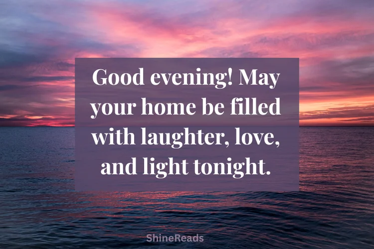 Good Evening Blessings