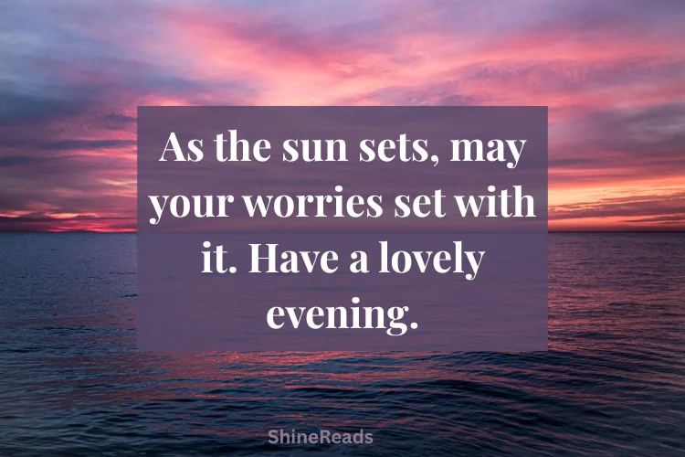 Good Evening Messages